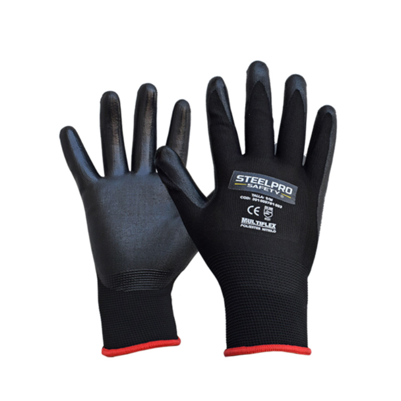 12. Guante Multiflex Poliester Nitrilo
